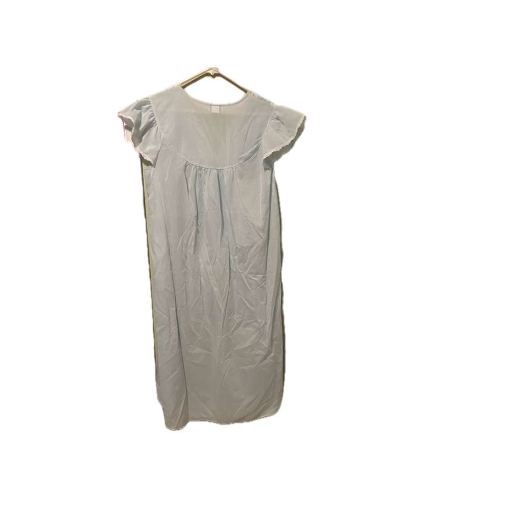 Barbizon Vintage SZ L baby blue nightgown - Picture 2 of 5